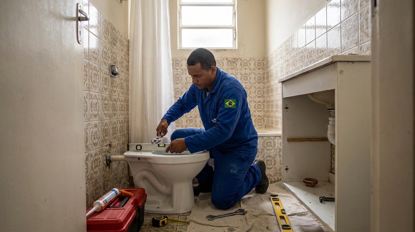 Ajuste de Base e Vedação em Olinda‑PE