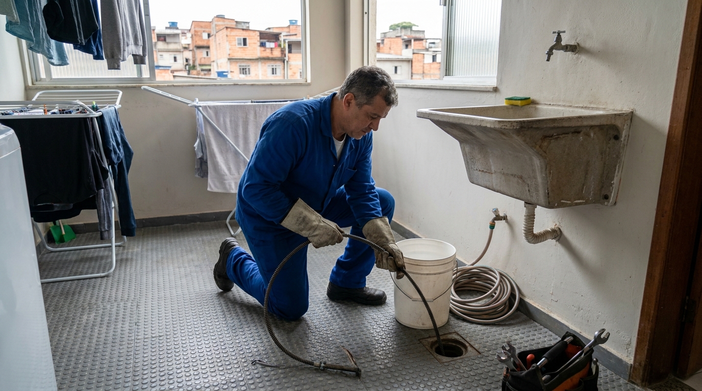 Desentupimento de Ralos Externos em Olinda‑PE