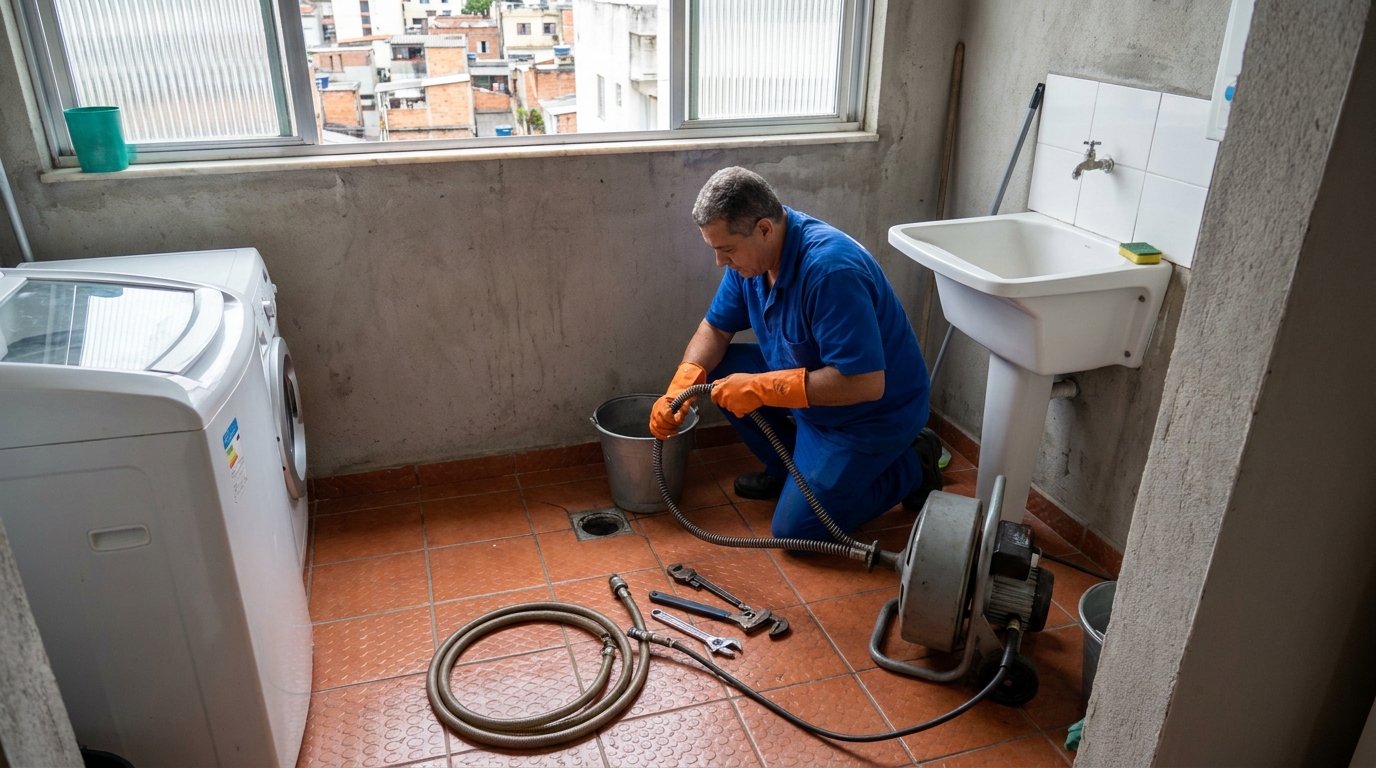 Limpeza Profunda de Ralos em Olinda‑PE