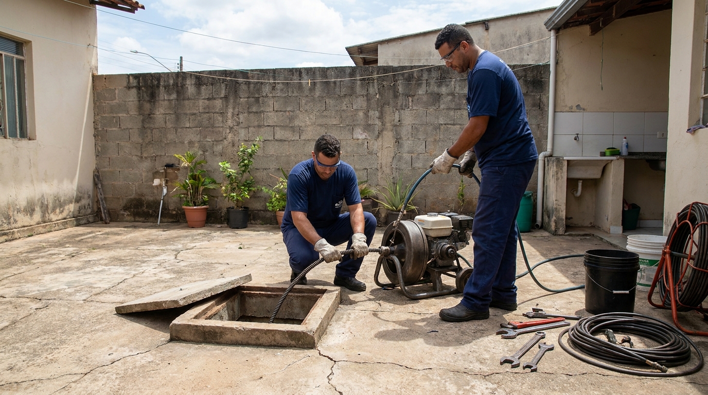 Sucção de Resíduos em Olinda‑PE